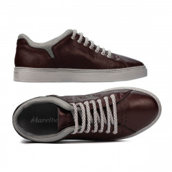 Zapatillas deportivas hombre 913 burdeos