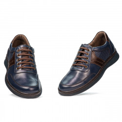 Zapatos casuales/deportivos para hombre 919 índigo combinado