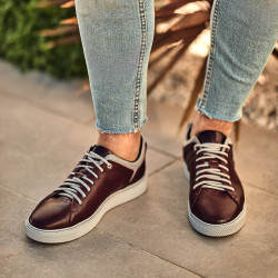 Zapatillas deportivas hombre 913 burdeos lifestyle