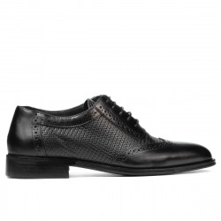 Zapatos elegantes para hombre 922 negro combinado