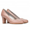 Zapatos elegantes de mujer 1209 polvo nacarado