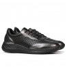 Zapatillas deportivas mujer 6024 plateado+negro