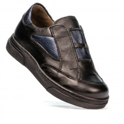 Zapatos para niños pequeños 70c negro combinado