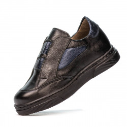 Zapatos para niños pequeños 70c negro combinado