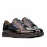 Zapatos para niños pequeños 70c negro combinado