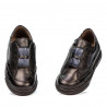 Zapatos para niños pequeños 70c negro combinado