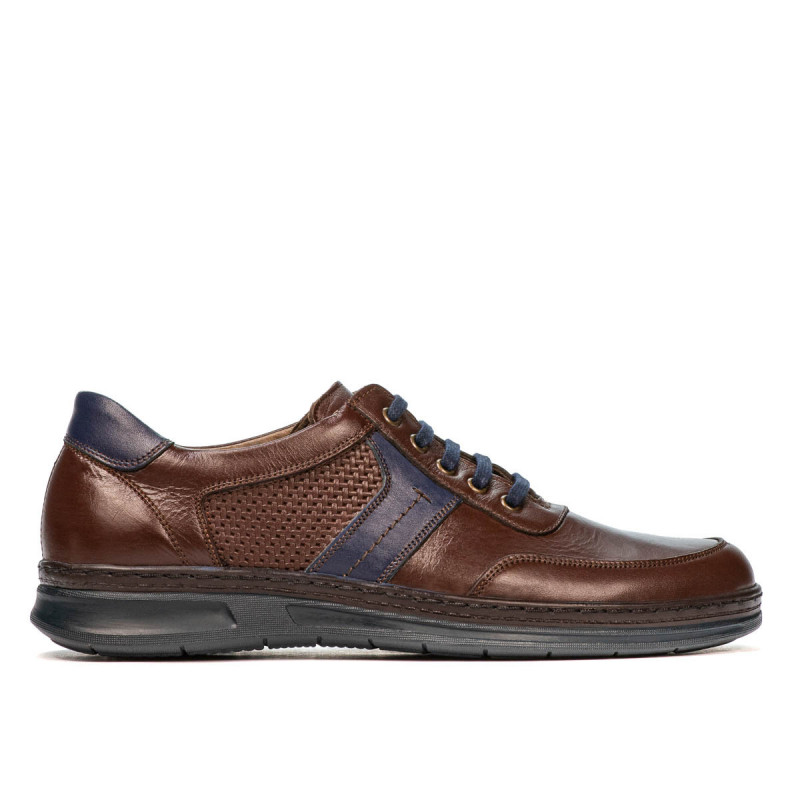 Zapatos casuales/deportivos para hombre 919 marrón combinado