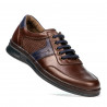 Zapatos casuales/deportivos para hombre 919 marrón combinado