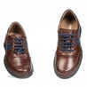 Zapatos casuales/deportivos para hombre 919 marrón combinado