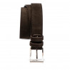 Cinturón hombre 05bc marrón velur