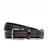 Cinturón para hombre 16b negro combinado