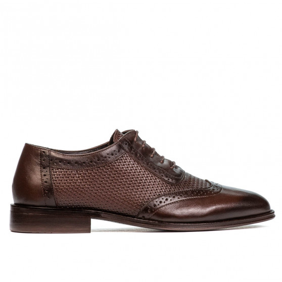 Zapatos elegantes para hombre 922 a café