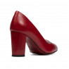 Zapatos elegantes de mujer 1278 rojo