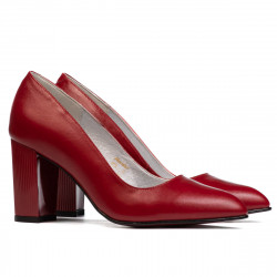 Zapatos elegantes de mujer 1278 rojo