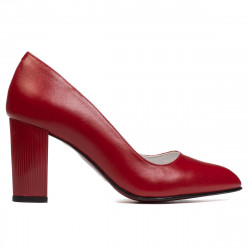 Zapatos elegantes de mujer 1278 rojo