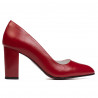 Zapatos elegantes de mujer 1278 rojo