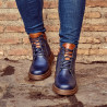 Botines para hombre 4119 índigo combinado lifestyle
