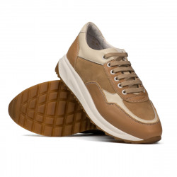 Zapatillas deportivas mujer 6028 arena combinada