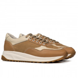 Zapatillas deportivas mujer 6028 arena combinada