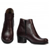Botines mujer 3348 burdeos