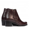Botines mujer 3348 burdeos