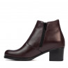 Botines mujer 3348 burdeos