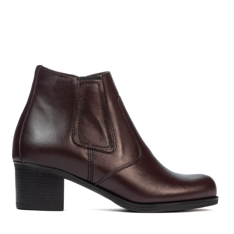 Botines mujer 3348 burdeos