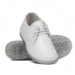 Mocasines mujer 672s blanco