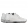 Mocasines mujer 672s blanco