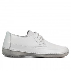 Mocasines mujer 672s blanco
