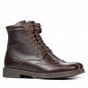 Botines hombre 4112-1 café