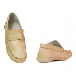 Mocasines de mujer 189 beige