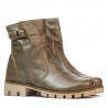 Botas mujer 3297 arena nacarada