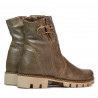 Botas mujer 3297 arena nacarada