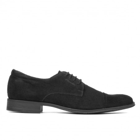 Zapatos elegantes adolescentes 388 negro terciopelo