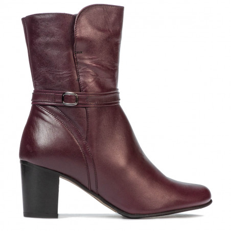 Botas de mujer 1156 burdeos