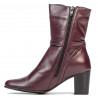 Botas de mujer 1156 burdeos