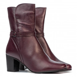 Botas de mujer 1156 burdeos
