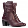 Botas de mujer 1156 burdeos