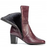 Botas de mujer 1156 burdeos