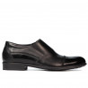 Zapatos elegantes para hombre 765 charol negro combinado