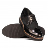 Zapatos casuales hombre 826 negro combinado