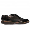 Zapatos casuales hombre 826 negro combinado