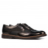 Zapatos casuales hombre 826 negro combinado