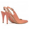 Sandalias mujer 1249 charol rosa