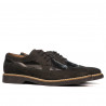 Zapatos casuales para hombre 829 bufó negro combinado