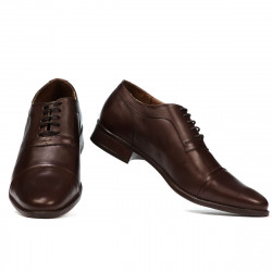Zapatos elegantes para hombres 802 marrón