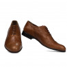 Zapatos elegantes de hombre 762 marrón encerado