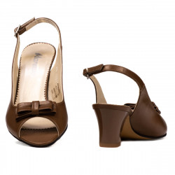 Sandalias de mujer 1251 capuchino