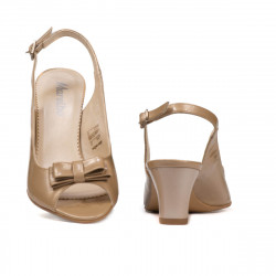Sandalias mujer 1251 charol beige02